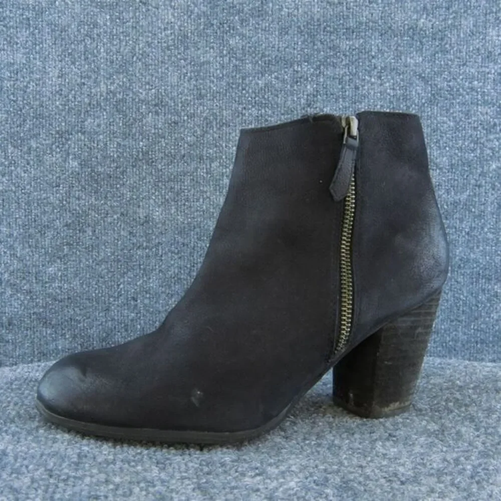 BP. ‎ Women Ankle Boots Black Leather Zip Size 10 Medium